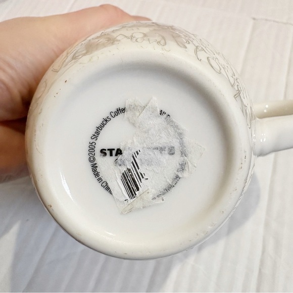 Vintage Starbucks Starbucks Christmas Mugs 4 Collectible Holiday 2005 and 2007 - Picture 5 of 16